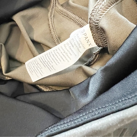 SPANX Moto High Waisted Leggings Pants Gunmetal Gray XL - Picture 6 of 6